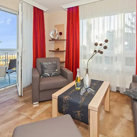 Strandhaus Aurell, Whg 8 Meerblick Ostseebad Heringsdorf