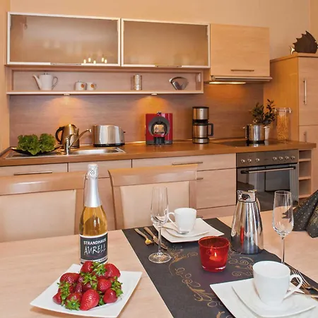 Strandhaus Aurell, Whg 8 Meerblick Apartment *