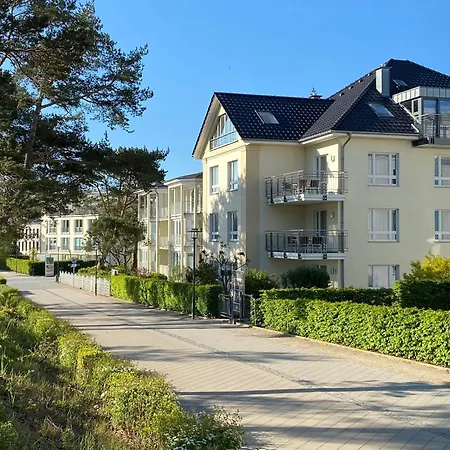 Apartment Strandhaus Aurell, Whg 8 Meerblick Ostseebad Heringsdorf