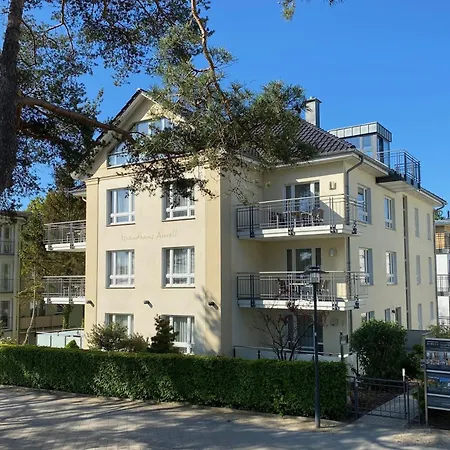 شقة Strandhaus Aurell, Whg 8 Meerblick *